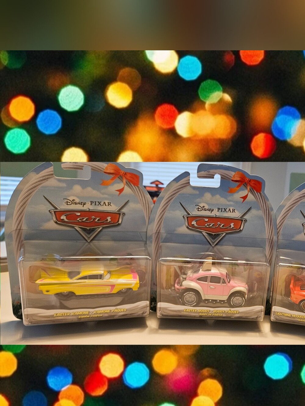 Easter edition • Lightning McQueen • Ramone • Easter Buggy • Disney Diecast